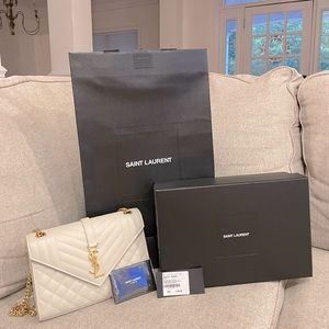 YSL Medium Chain Bag.